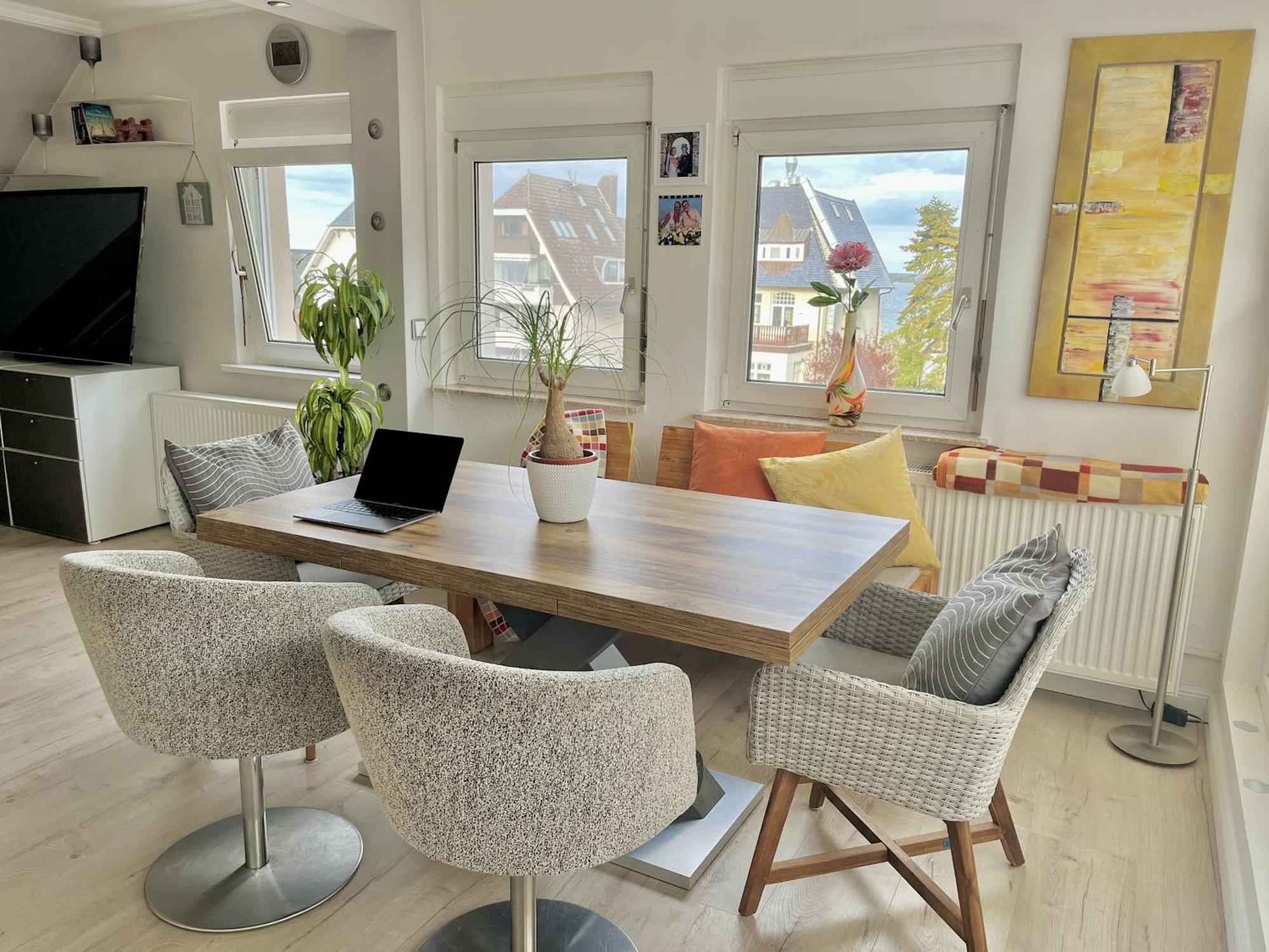 3Sz Penthaus Luna Am Sandstrand Mit Meerblick & Balkon 吕贝克 外观 照片